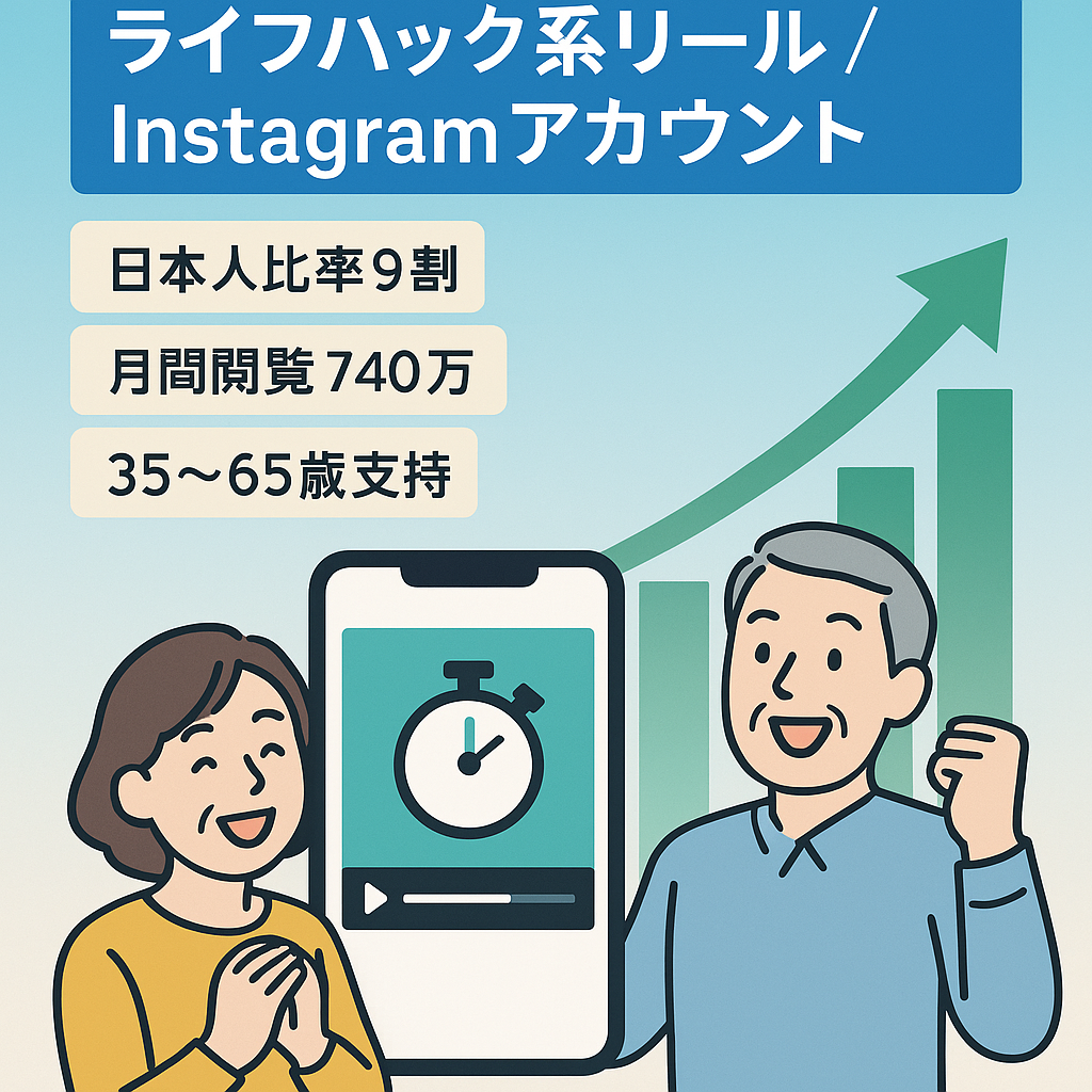 リポスト：【フォロワー1万人】ライフハック系リール発信instagram アカウント