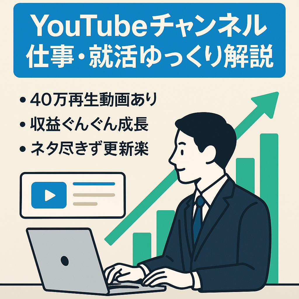 仕事・就活系特化の2chゆっくり解説チャンネル！【右肩上がりで成長中】