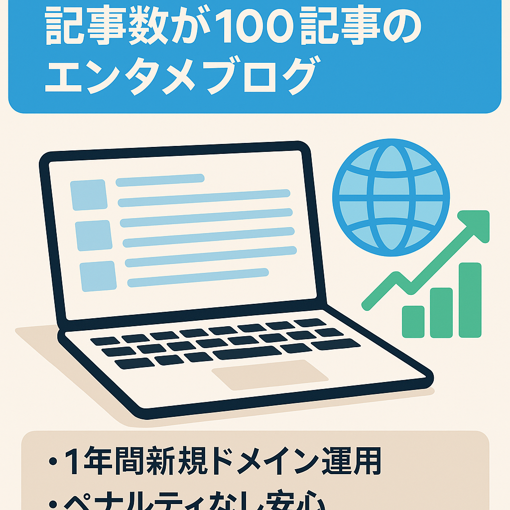 【ブログ初心者おすすめ！】記事数が100記事のエンタメブログ
