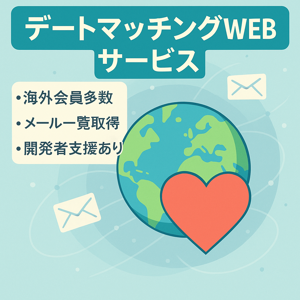 デートマッチングWEBサービス