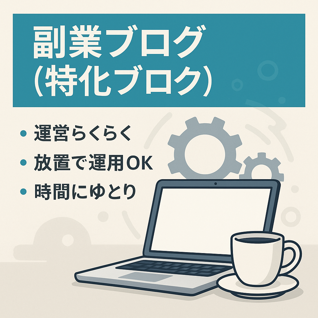 副業ブログ(特化ブログ)