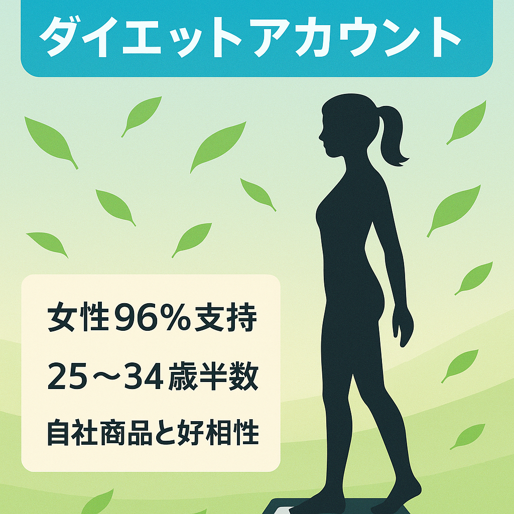 【instagramフォロワー3万人以上】ダイエットアカウント