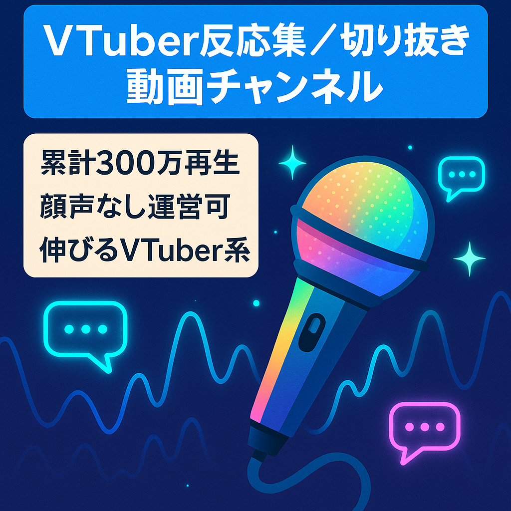 切り抜き：【合計300万再生超え】有名VTuberの反応集やニュースチャンネル