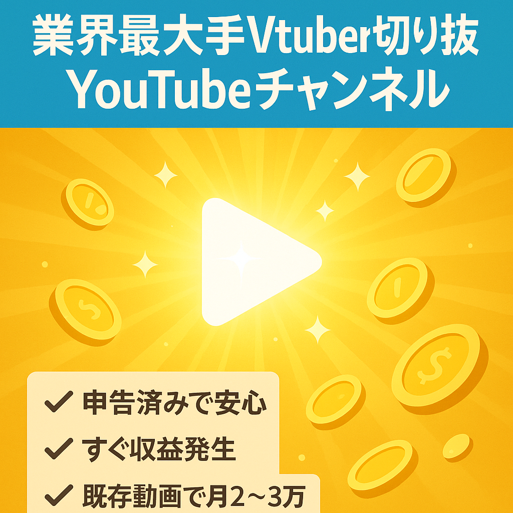 【2024年総再生回数530万超】業界最大手Vtuber事務所の切り抜きYouTubeチャンネル