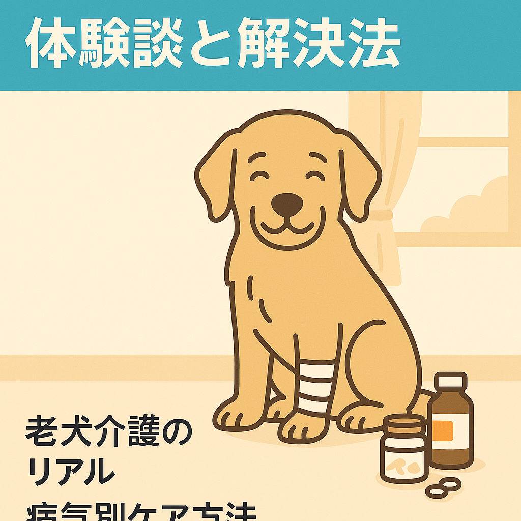 老犬の健康や、日常の困ったことなど体験談や解決法。
