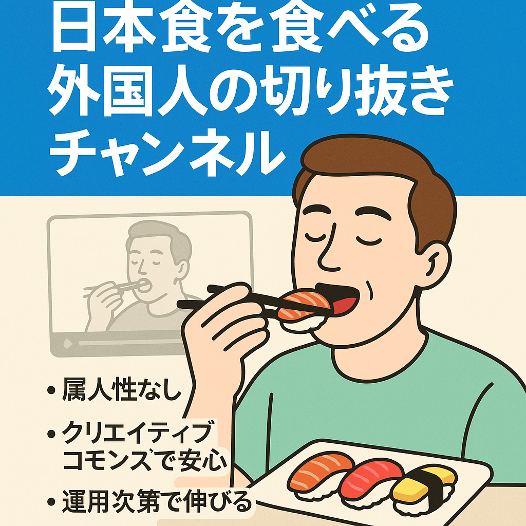 登録者3000人！日本食を食べる外国人の切り抜きチャンネル