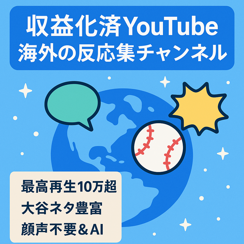 【収益化済み・最高再生約10万回超え】 流行りの海外の反応集チャンネル