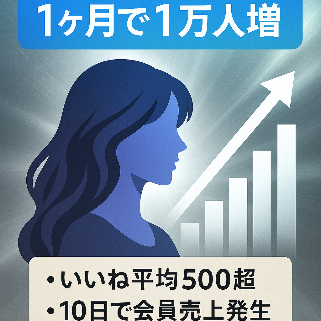 【フォロワー1.1万人】AI美女モデルアカウント 広告集客利用なしで開始1ヶ月でフォロワー1万人獲得