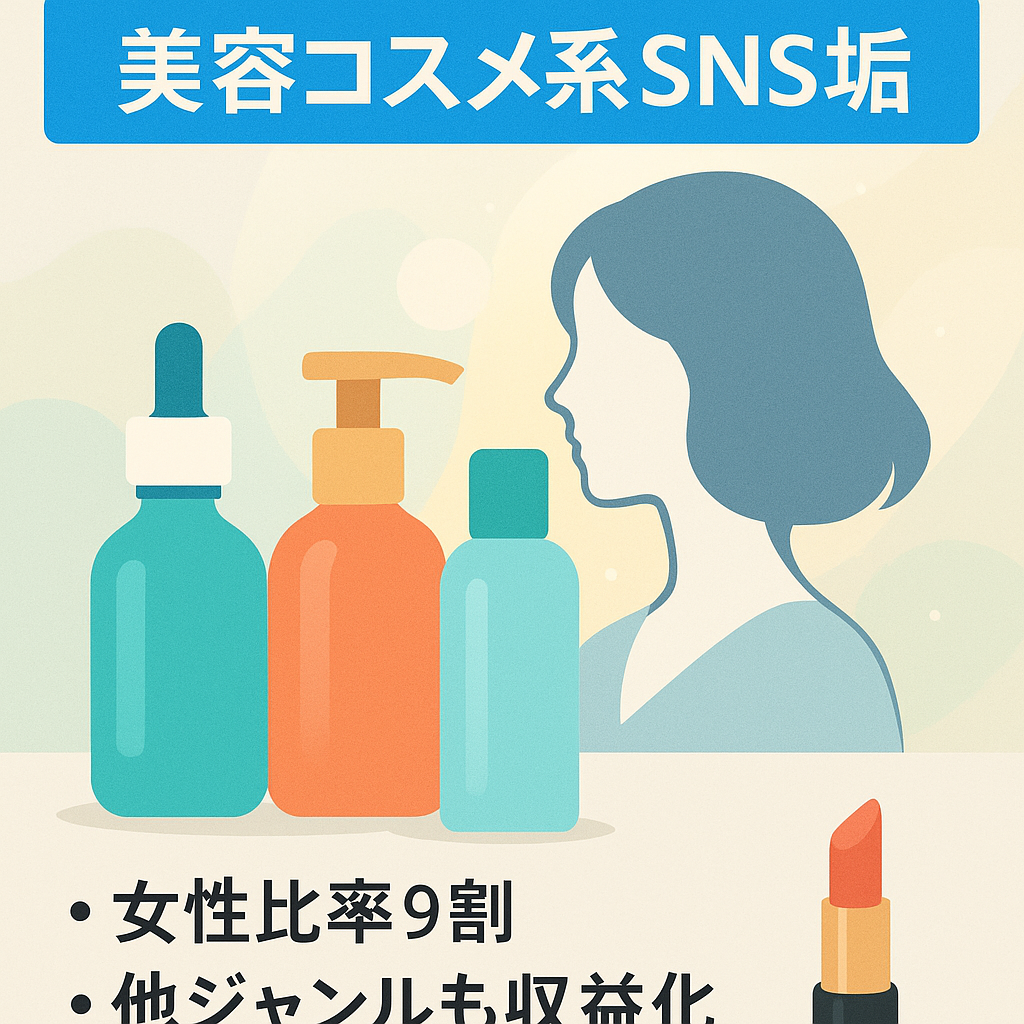 【美容コスメ垢フォロワー1.2万人】約9割女性。属人性なし美容コスメ系アカウント
