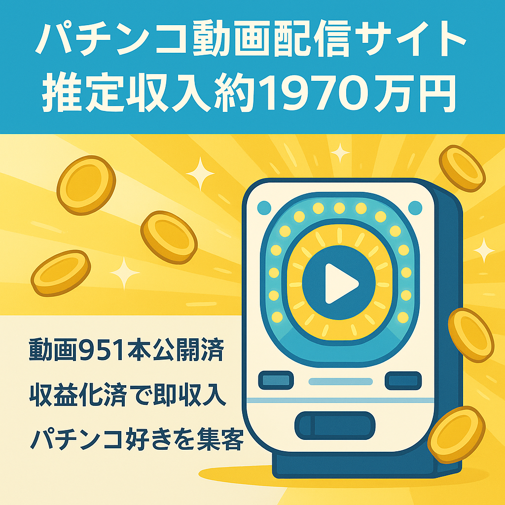 【総推定収入19,717,441円】パチンコ動画配信サイトです！登録者28,958人！！