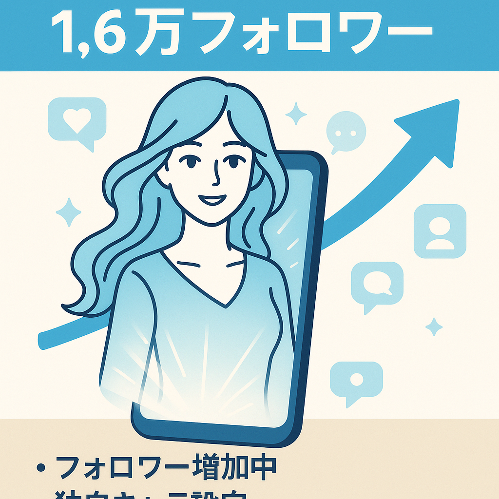 【フォロワー1.6万人以上】まだまだ増加中のAI美女X（旧Twitter）アカウント｜早い者勝ち