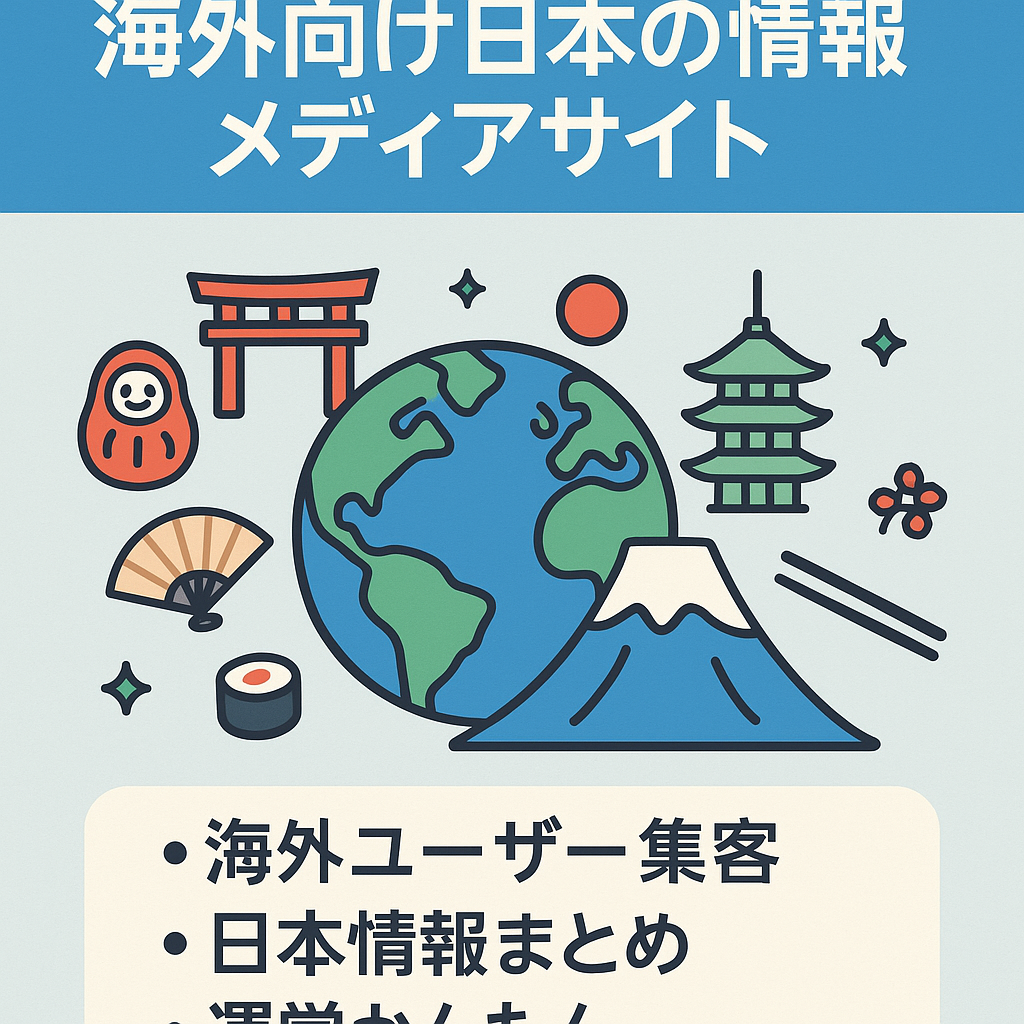 海外向け日本の情報メディアサイト