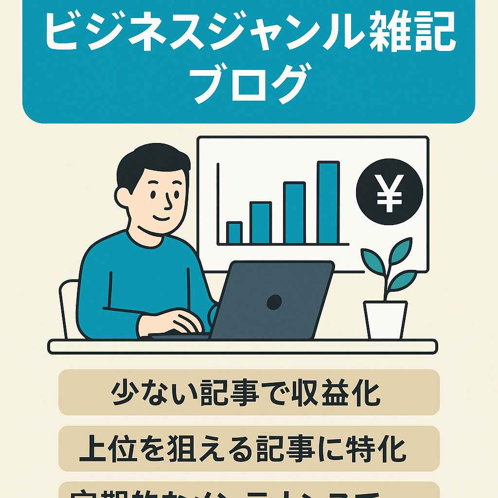 【1月は1万5,000円売上】ビジネスジャンル雑記ブログ22記事