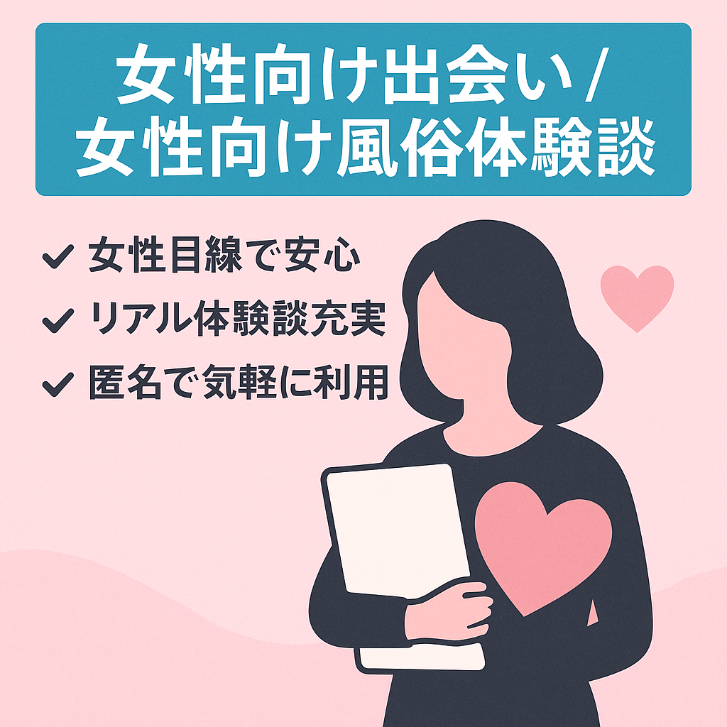 女性向け出会い・女性向け風俗体験談