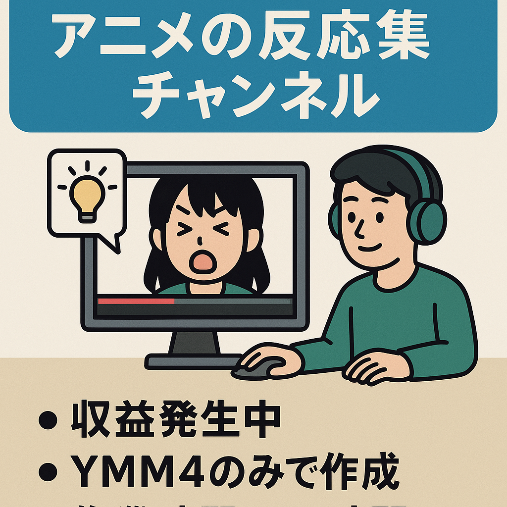 【属人性無し・登録者1600人以上】漫画・アニメの反応集チャンネル【収益化済み】
