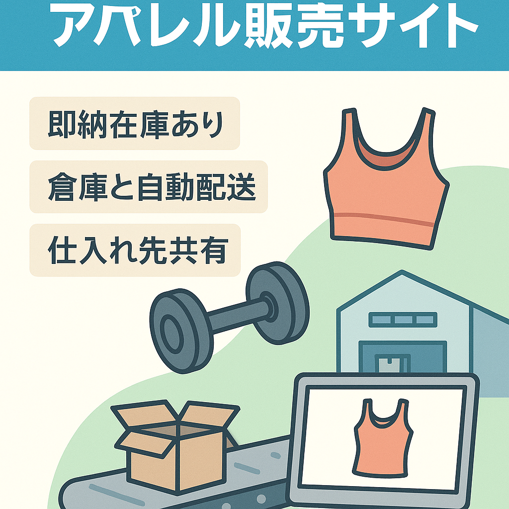 フィットネス用品アパレル販売サイト