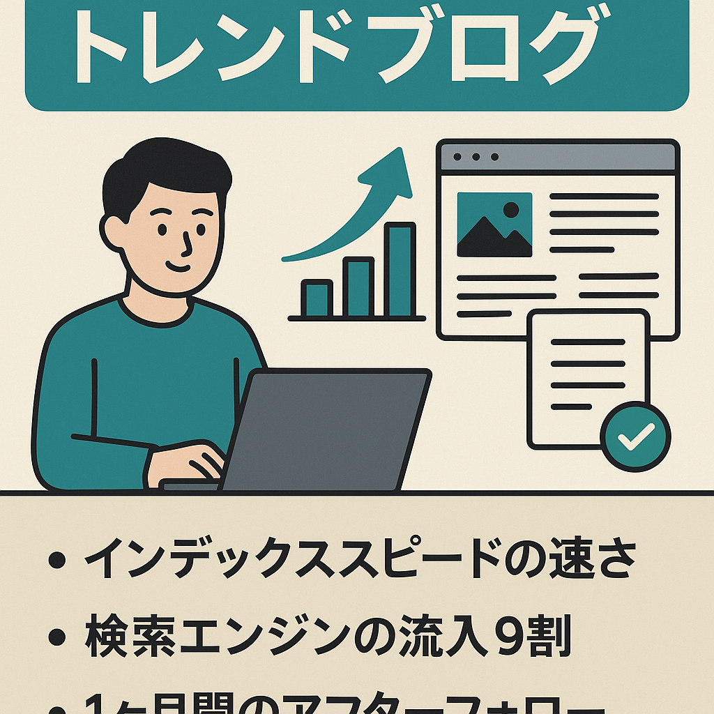 【平均月収1万円】トレンドブログ！購入者サポート・ライティングマニュアルあり