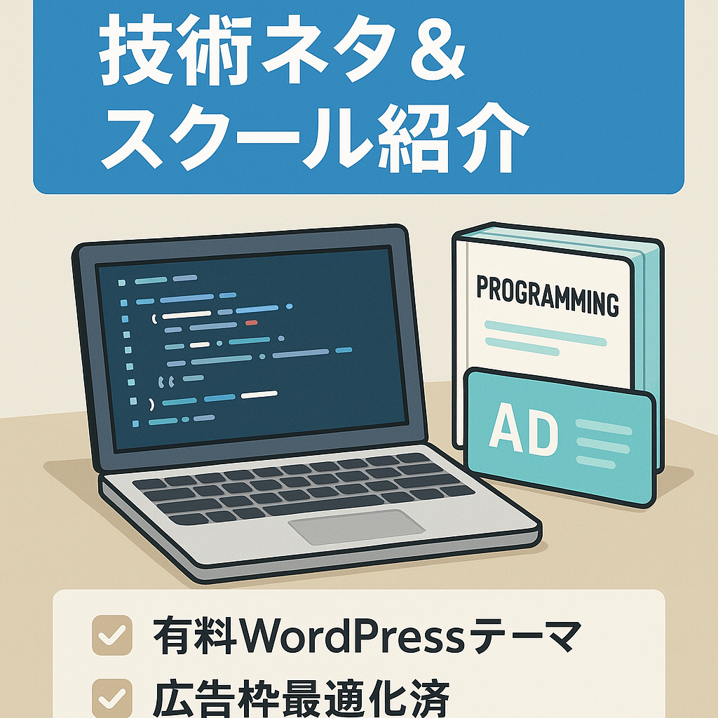 プログラミングの技術ネタ＆スクール紹介