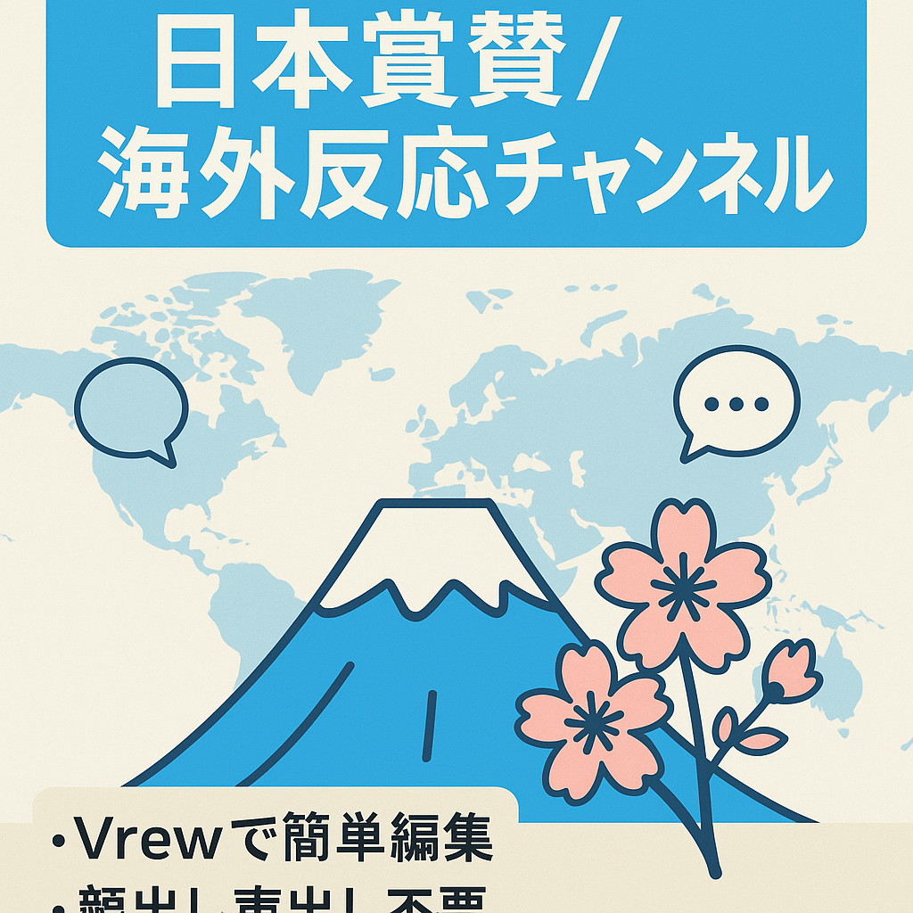 【登録者2千人】日本称賛系・海外の反応チャンネル【外注可能・非属人】