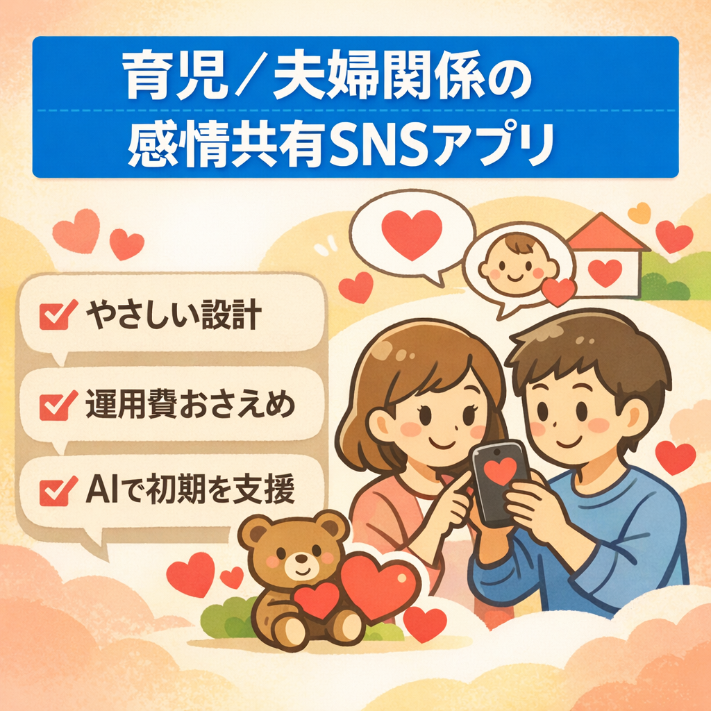 心にやさしい本格SNS。まだまだこれからだけれど、やさしい人に委ねたい【育児・夫婦関係など】