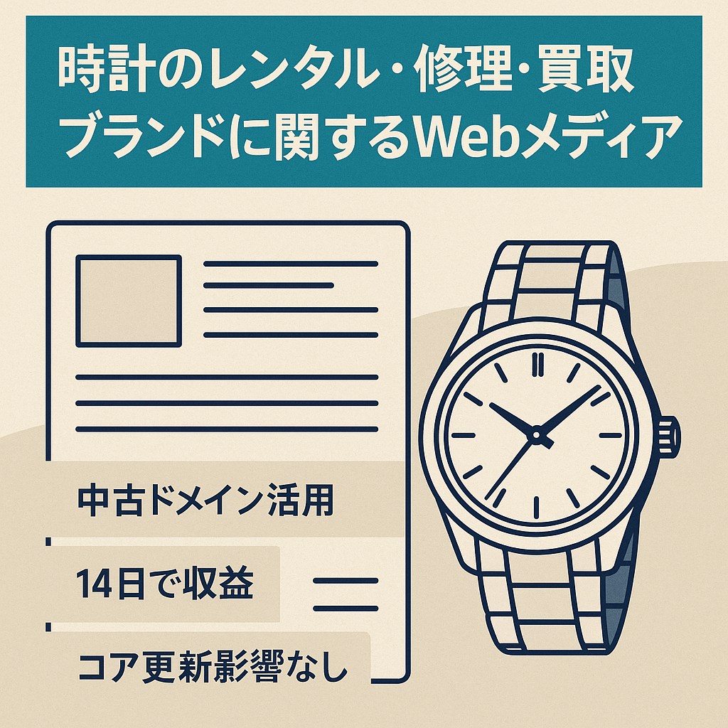 時計のレンタル・修理・買取・ブランドに関するWebメディア