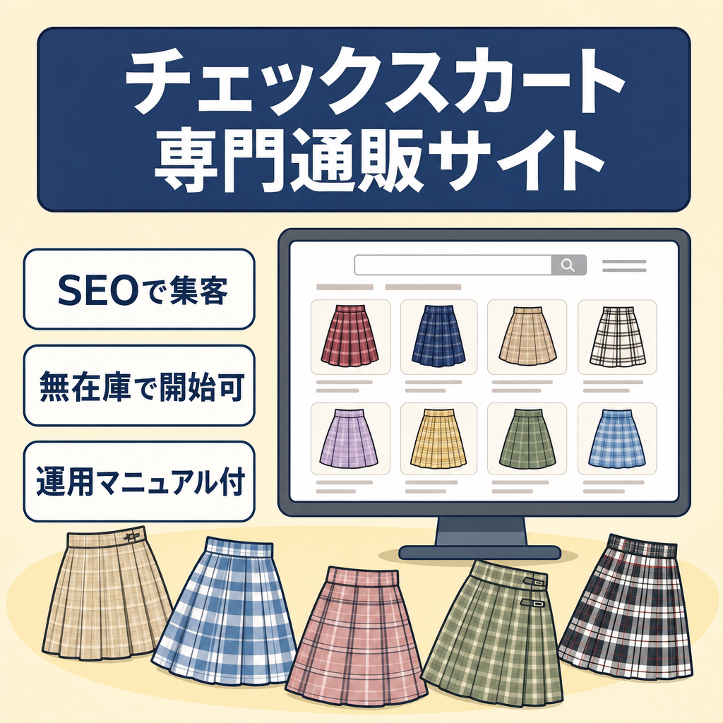 豊富な商品バリエーション！チェックスカート専門通販サイト