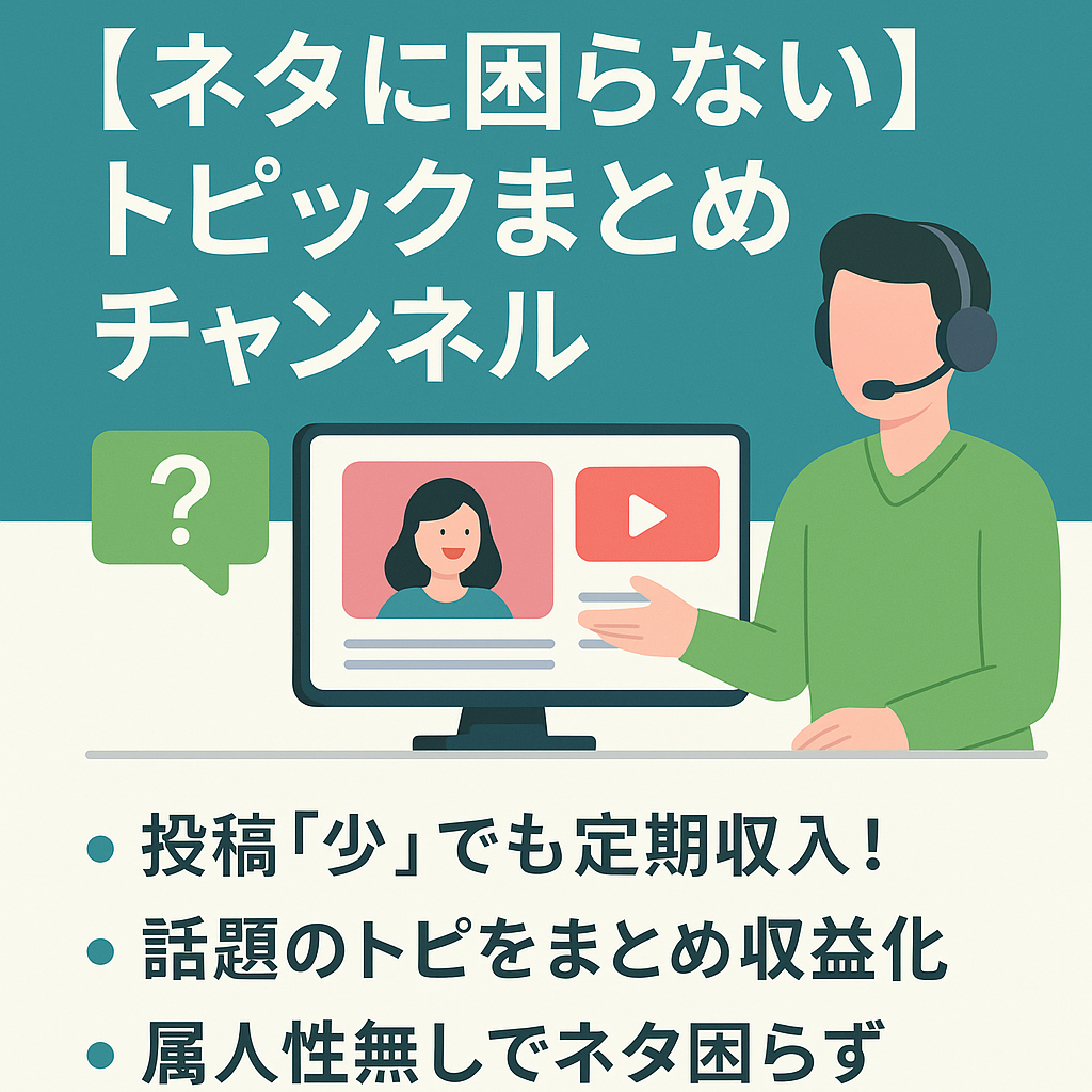【最終｜ガルちゃんまとめ｜登録者2,000人以上】属人性無し/ゆっくりボイス＆テロップで簡単運用【投稿ストップ中も定期収入有り】