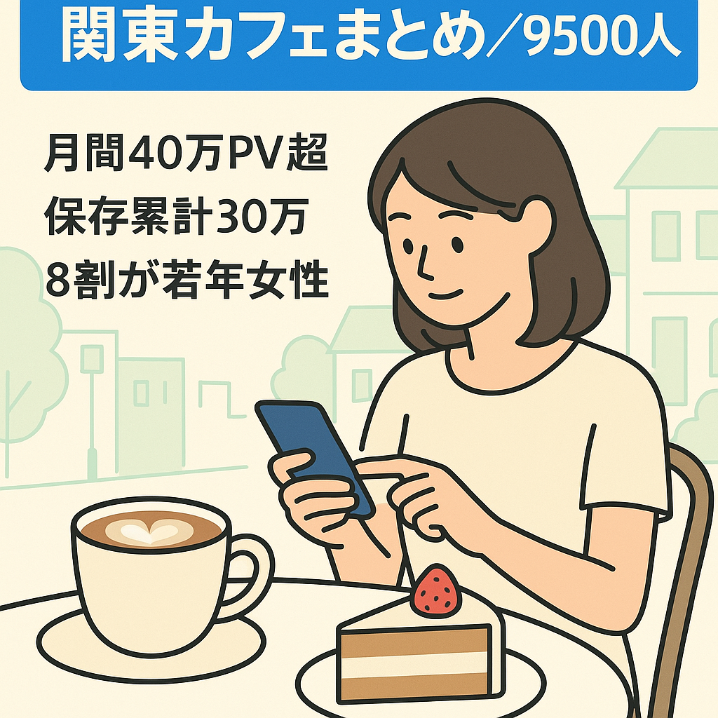 Instagram【関東カフェまとめアカウント/フォロワー約9500人】