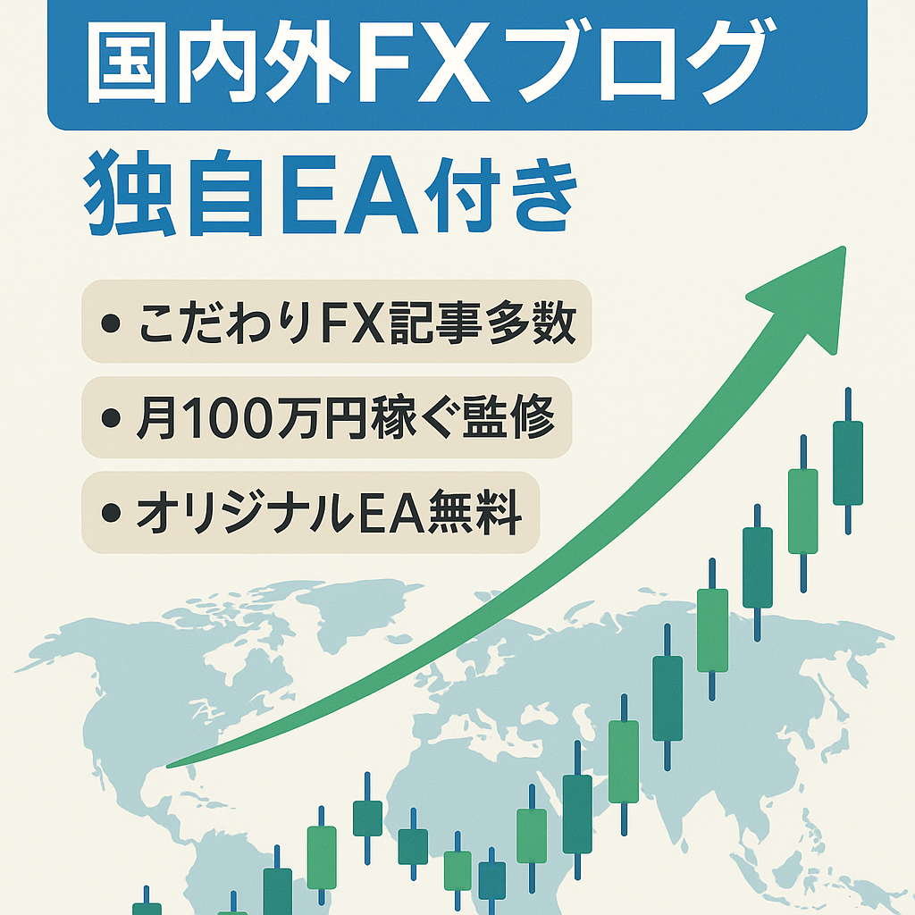【プロ監修】国内FX・海外FX特化ブログ！独自コンテンツ多数！オリジナルEAもあります