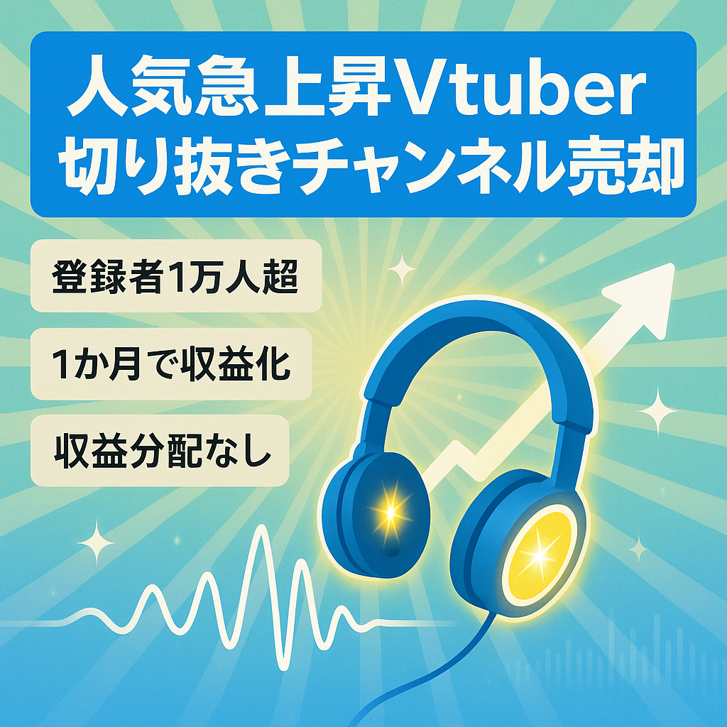 【登録者1万人以上　収益分配なし】人気急上昇中Vtuberの切り抜きチャンネル