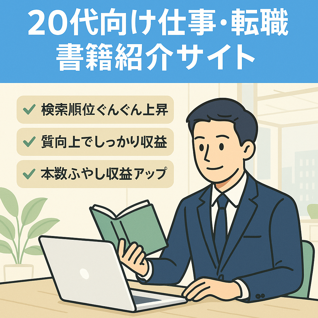 20代に向けた仕事関係の記事・転職活動・人生において読むべき本