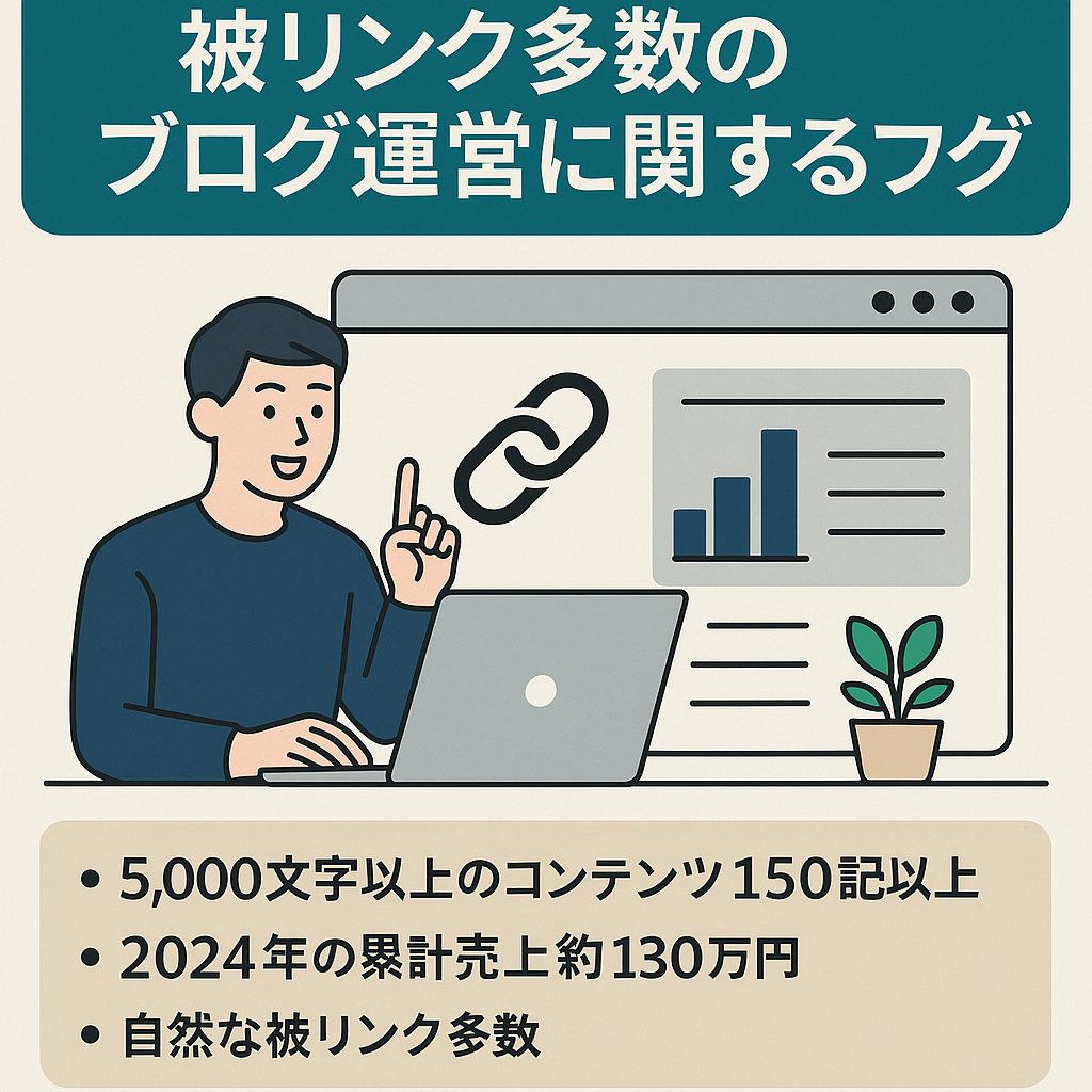 【DR46】被リンク多数のブログ運営に関するブログ（コンテンツ充実）