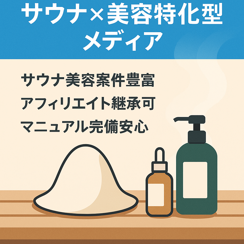 【企業案件多数】日本初のサウナ×美容特化型メディア