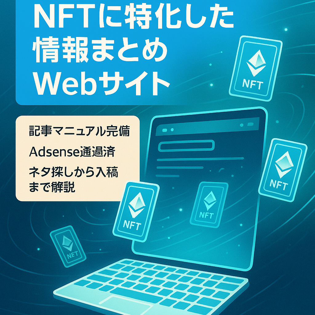 NFTに特化した情報まとめWebサイト