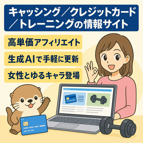 【伸びしろあり】女性とゆるキャラが解説！キャッシング・クレジットカード・トレーニングの情報サイト
