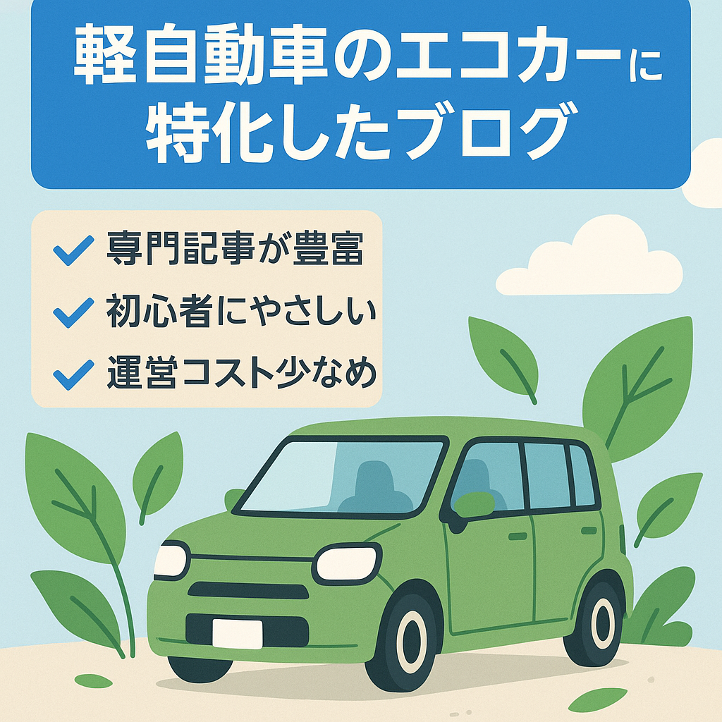 軽自動車のエコカーに特化したブログ