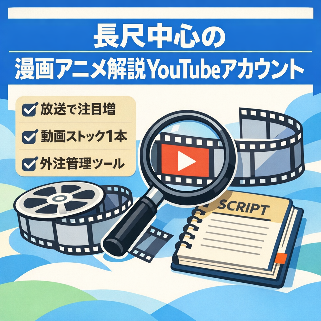【話題のアニメチャンネル!!】某サンデー看板漫画の解説考察系YouTubeアカウント【長尺メイン】
