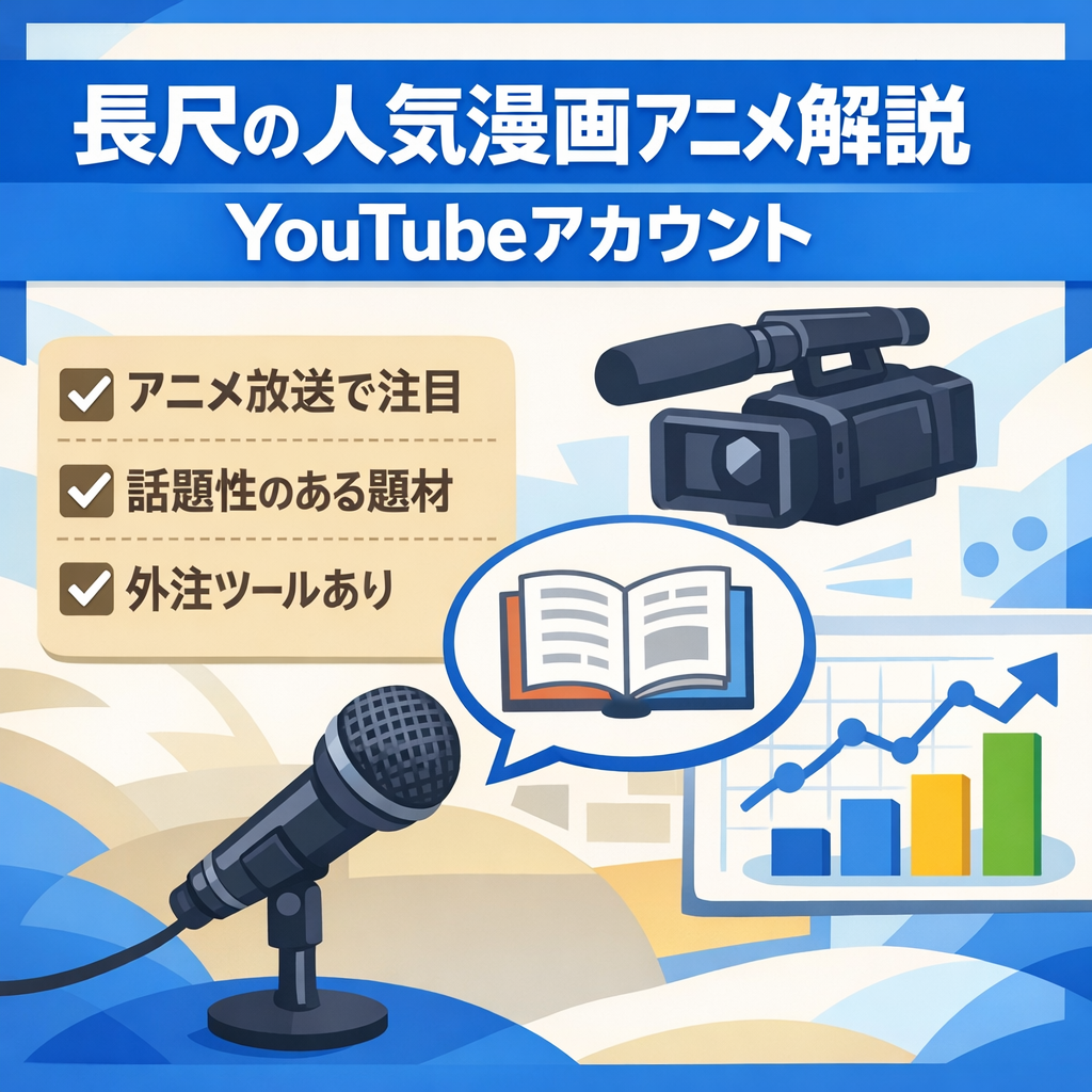 【話題のアニメチャンネル!!】某サンデー看板漫画の解説考察系YouTubeアカウント【長尺メイン】