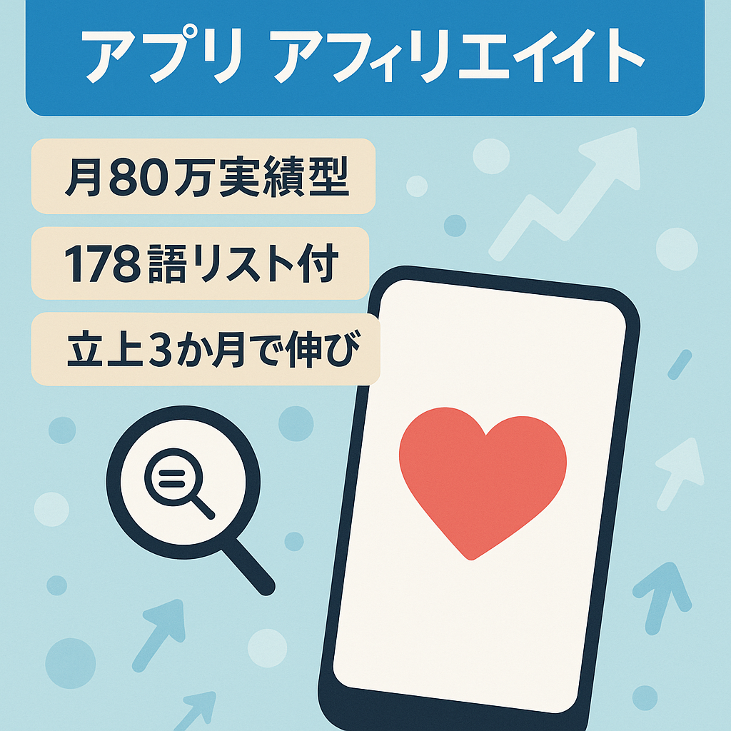 「出会い系・マッチングアプリ」アフィリエイトサイト