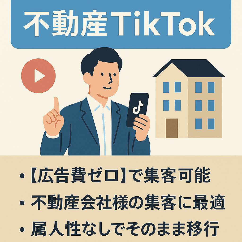 【決算に伴い投げ売り価格】【不動産TikTok /1人運用】【未経験での新規事業にも最適】直近3ヶ月間の利益約300万円！宅建業免許など特別な資格の用意は必要ありません！