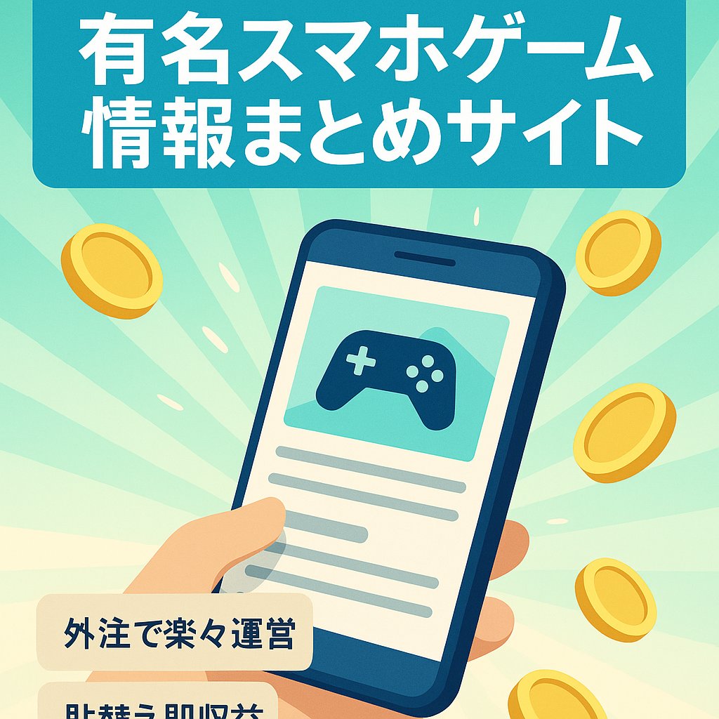 【月間30万PV】有名スマホゲーム情報まとめサイト