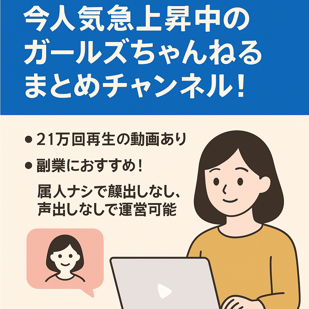 【登録者1170人、収益化済】今人気急上昇中のガールズちゃんねるまとめチャンネル！