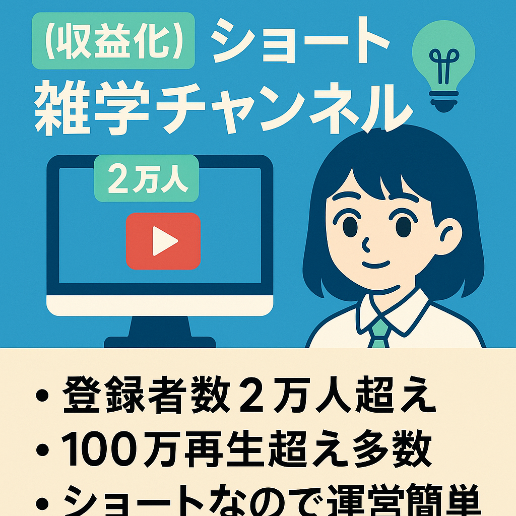 【登録者数2万人超え！100万再生超え多数！】2期が決定しているアニメのショート雑学チャンネル【収益化済み】