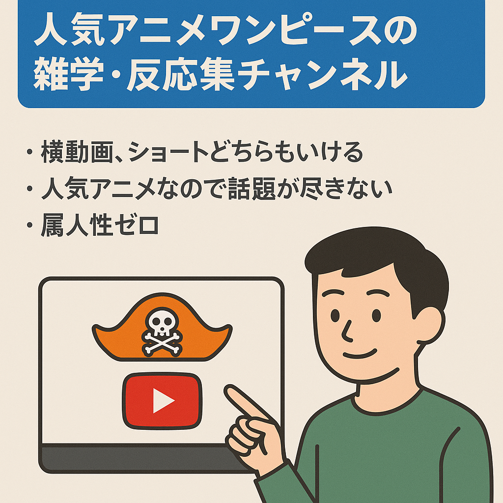【登録者1.5万人超え】人気アニメワンピースの雑学・反応集チャンネル