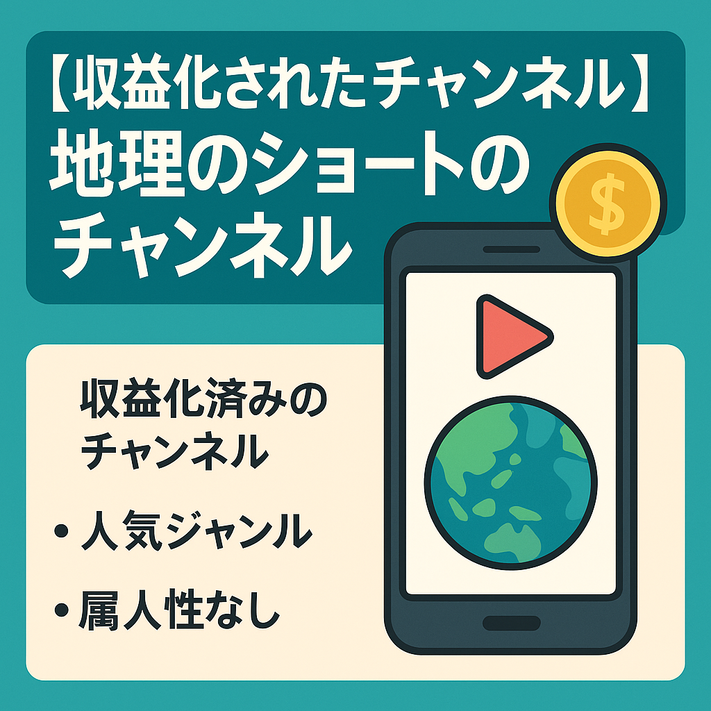 【収益化されたチャンネル】地理のショートのチャンネル【属人無し】