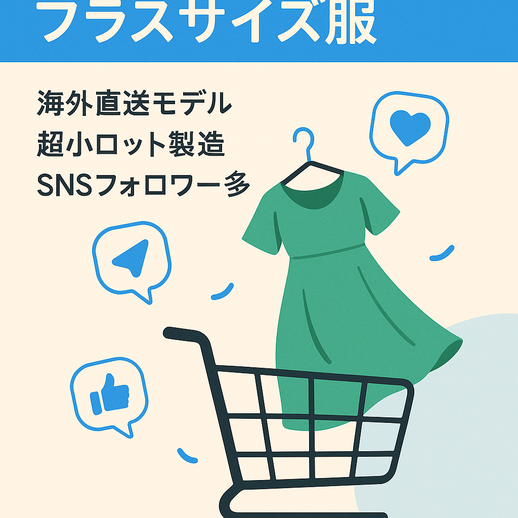 無在庫型ECサイト 女性向けニッチなファッションアパレル通販 SNS総フォロワー合わせてお譲りします