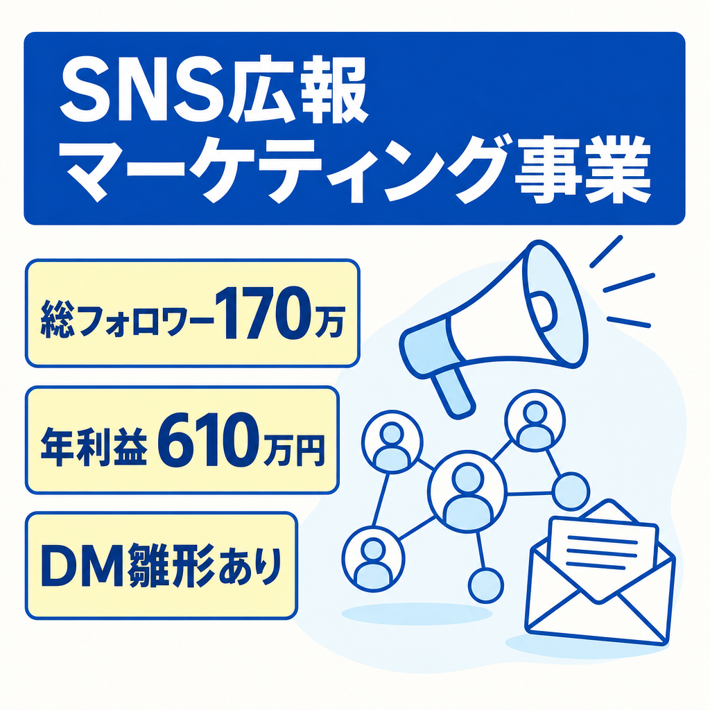 総フォロワー170万人超を活用したSNS PRマーケティング事業
