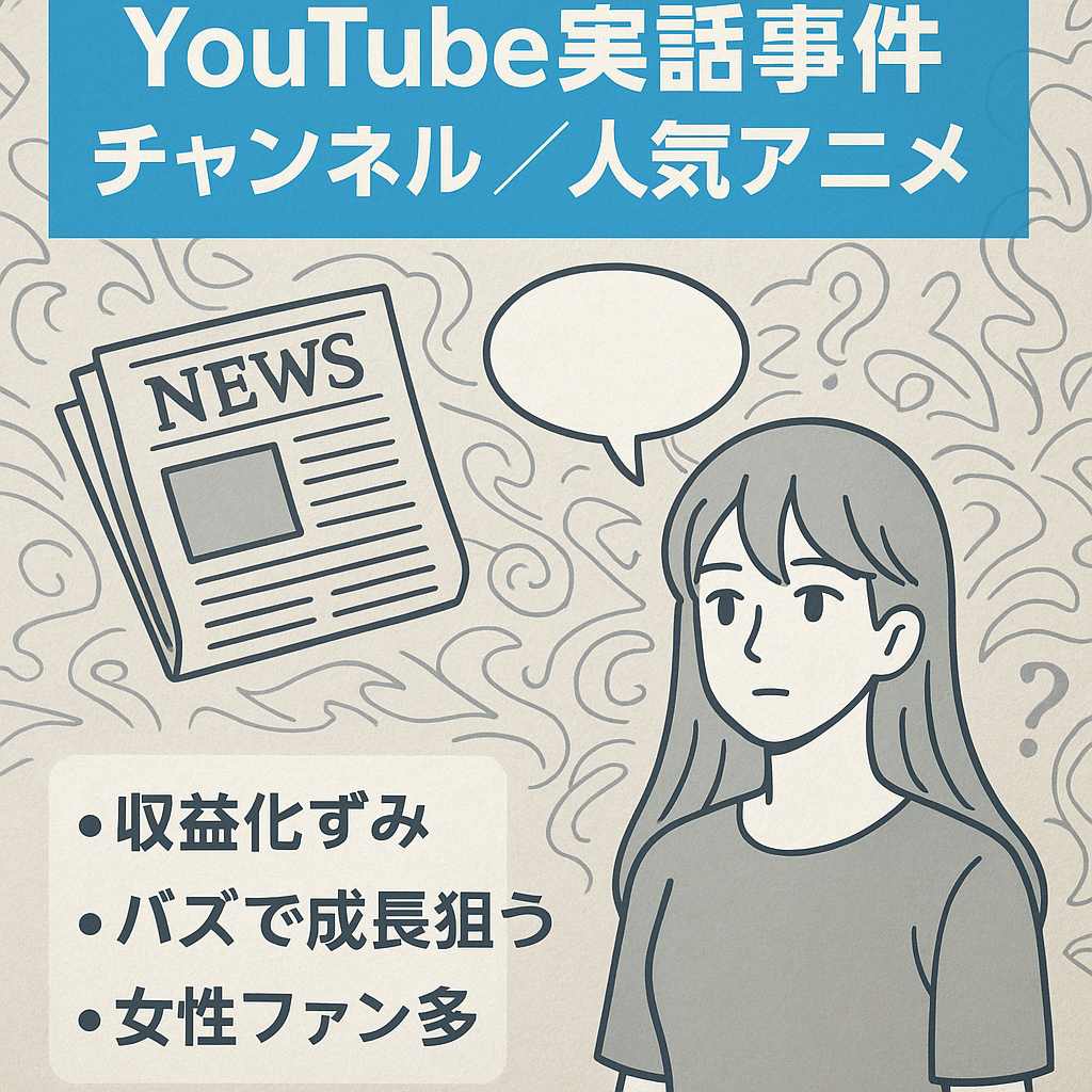 YouTube実話事件チャンネル（人気のアニメーション）