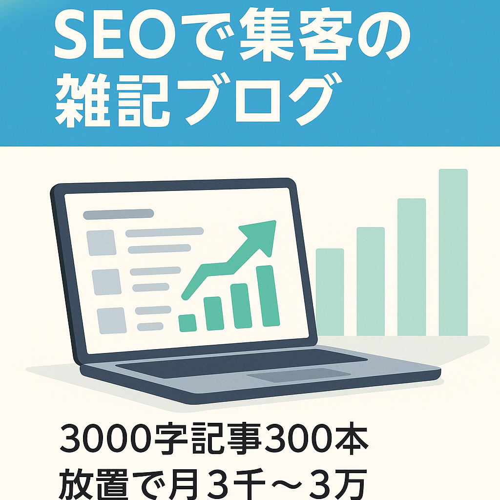 SEOで集客の雑記ブログ
