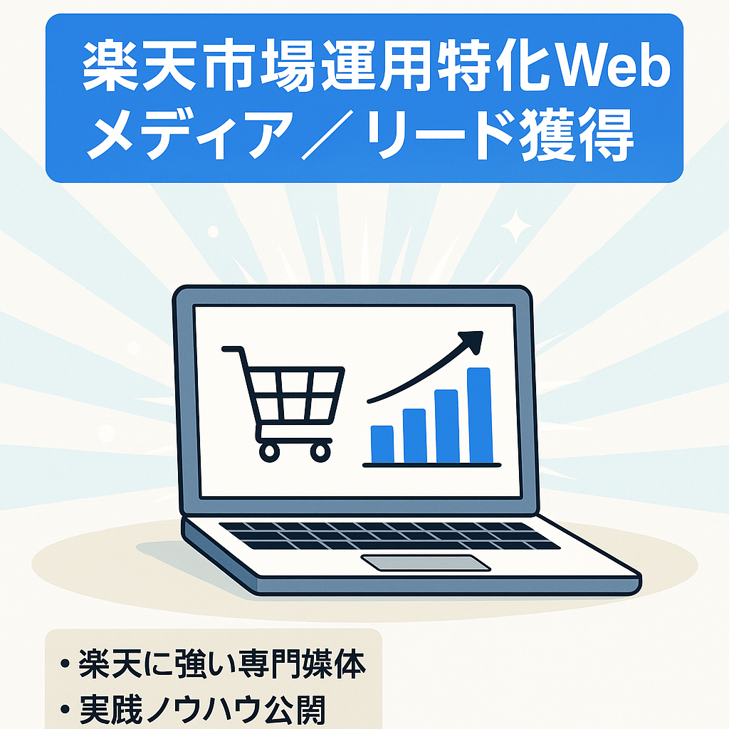 楽天市場運用特化のwebメディア【コンサル見込み客獲得可能】wordpressで運営1年